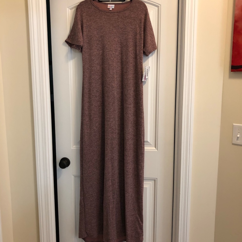 Maria Maxi dress sweater material